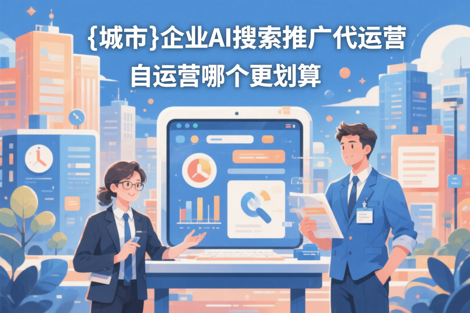 酒泉企业AI搜索推广代运营和自运营哪个更划算