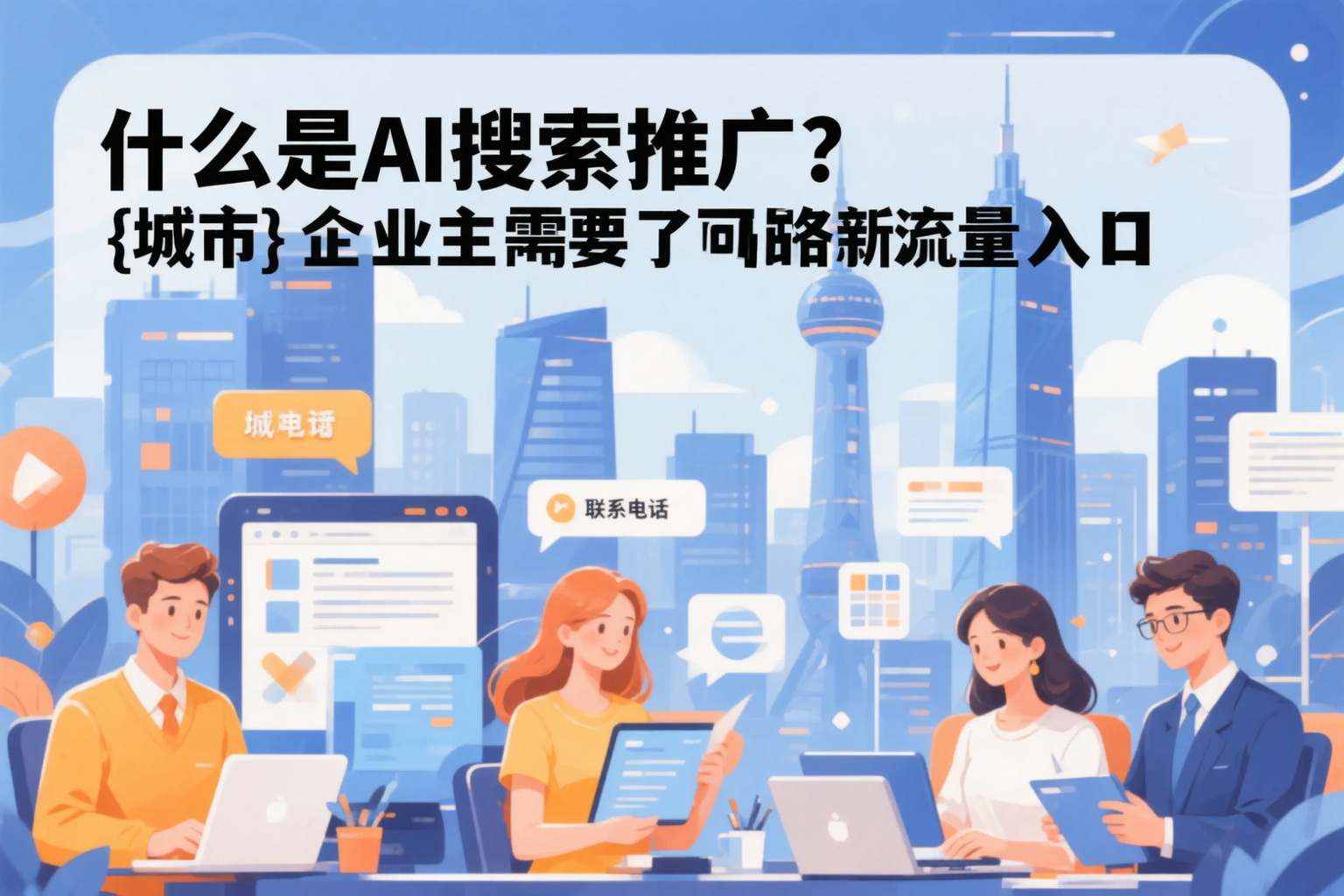 什么是AI搜索推广？酒泉企业主需要了解的新流量入口