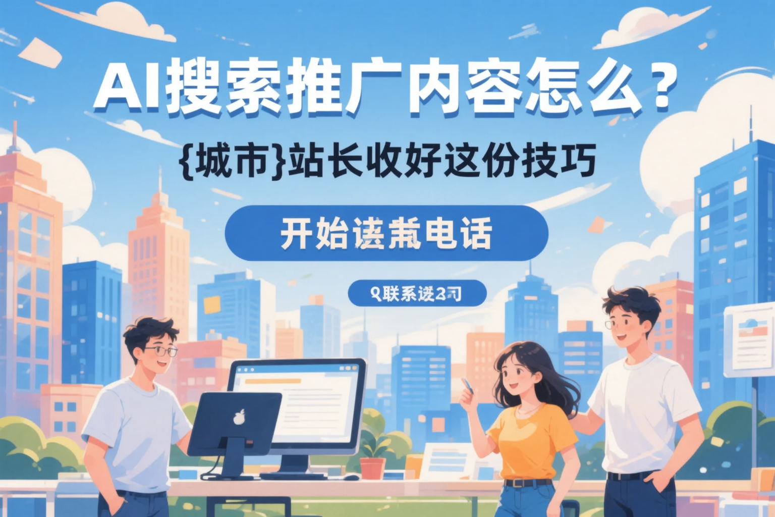 AI搜索推广内容怎么写？酒泉站长收好这份技巧