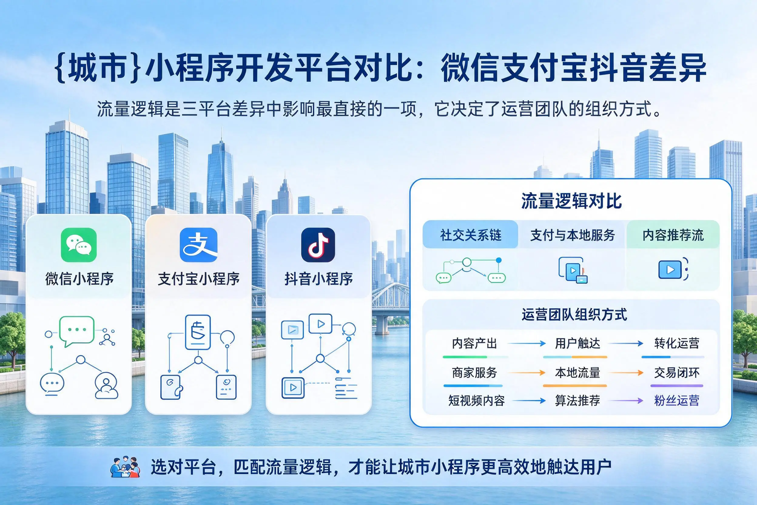 酒泉小程序开发平台对比：微信支付宝抖音差异