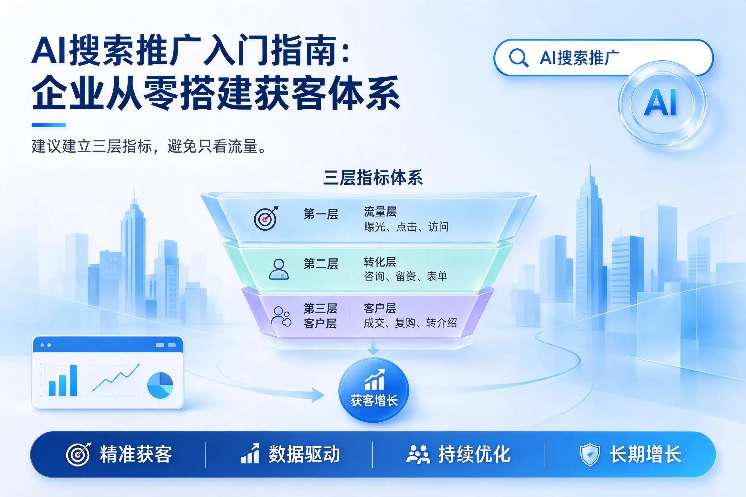 AI搜索推广入门指南:酒泉企业从零搭建获客体系